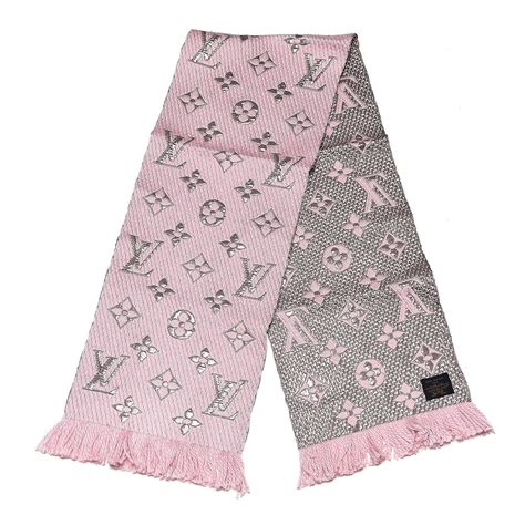 pink louis vuitton scarf